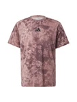 adidas Performance T-Shirt POWER AOP TEE braun/hellbraun/schwarz/weiß