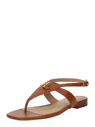 Lauren Ralph Lauren Žabky 'EVERLEY' hnědá / zlatá