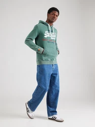 Superdry Sweatshirt 'CALI' navy/grün/rot/weiß