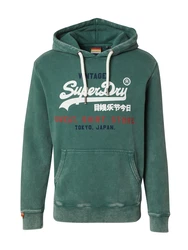 Superdry Sweatshirt 'CALI' navy/grün/rot/weiß