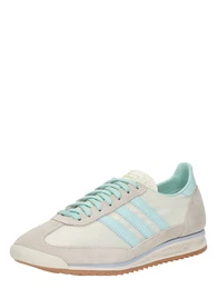 Sneaker 'SL72' beige / aqua / gold / offwhite