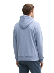 TOM TAILOR Sweatshirt Hoodie mit Print (1043292) hellblau/schwarz/weiß