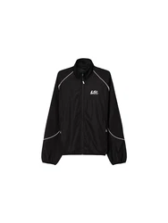 Bershka Jacke schwarz/silber/weiß