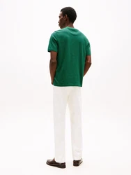 TOMMY HILFIGER T-Shirt 'Ess Seasonal' grn/schwarz