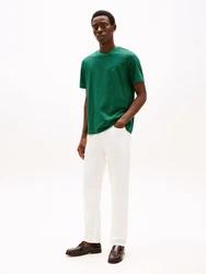 TOMMY HILFIGER T-Shirt 'Ess Seasonal' grn/schwarz