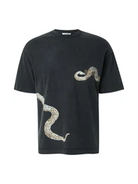 T-Shirt 'ANAYO' schlammfarben / basaltgrau / schwarz / wei