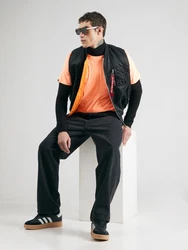 Superdry Rundhalsshirt CLASSIC ESSENTIAL TEE neonorange