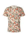 BLEND T-Shirt 'JAGGER' hellbeige / navy / oliv / orange