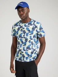 BLEND T-Shirt 'JAGGER' blau/marine/hellgrn/wei