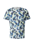 BLEND T-Shirt 'JAGGER' blau/marine/hellgrn/wei
