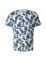 BLEND T-Shirt 'JAGGER' blau/marine/hellgrn/wei