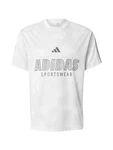 ADIDAS SPORTSWEAR Sportshirt 'TIRO' grau/dunkelgrau/weiß