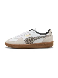 Sneaker 'Palermo Leo' beige / taupe / schwarz / wei