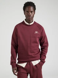 ADIDAS ORIGINALS Sweatshirt 'MOUNTAIN' ecru / burgunder / weiß