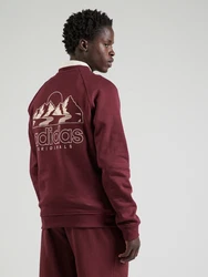 ADIDAS ORIGINALS Sweatshirt 'MOUNTAIN' ecru / burgunder / weiß