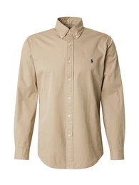 Hemd dunkelbeige