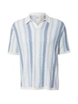 HOLLISTER Pullover blau/hellblau/weiß