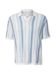 Pullover blau / hellblau / wei