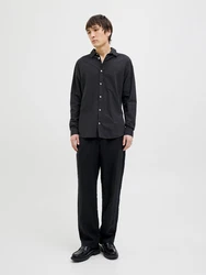 JACK & JONES Hemd 'JJEBREEZE' Schwarz/Dunkelblau/Schwarz/Dunkelblau/Schwarz/Dunkelblau/Schwarz/Dunkelblau/Schwarz/Dunkelblau/Schwarz/Dunkelblau/Schwarz/Dunkelblau/Schwarz/Dunkelblau/Schwarz/Dunkelblau/Schwarz/Dunkelblau/Schwarz/Dunkelblau/Schwarz/Dunkelblau/Schwarz/Dunkelblau/Schwarz/Dunkelblau/Schwarz/Dunkelblau/Schwarz/Dunkelblau/Dunkelgrau