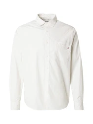 REPLAY Hemd blutrot/offwhite