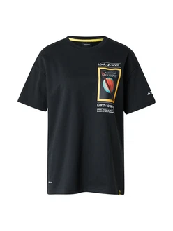 ADIDAS TERREX Funktionsshirt 'Nat Geo' türkis/orange/schwarz/weiß