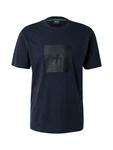 BOSS T-Shirt dunkelblau/schwarz BOSS T-Shirt dunkelblau/schwarz