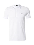 BOSS Poloshirt 'Paule 4' schwarz/weiß