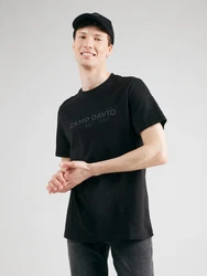 CAMP DAVID Rundhalsshirt T-Shirt schwarz