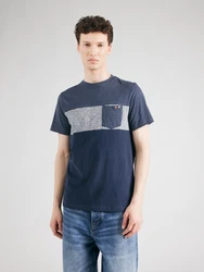 INDICODE T-Shirt 'Consin' navy/grau