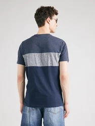 INDICODE T-Shirt 'Consin' navy/grau