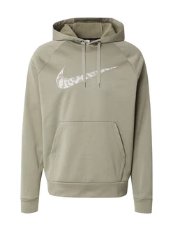 NIKE Sportsweatshirt hellgrau/khaki