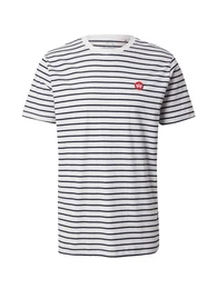 T-Shirt 'Timmi' navy / offwhite