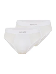 SLOGGI Slip 'EVER Ease' dunkelgrau/weiß