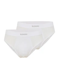 Slip 'EVER Ease' (GOTS) dunkelgrau / wei