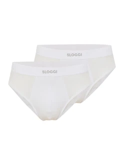 SLOGGI Slip 'EVER Ease' dunkelgrau/weiß