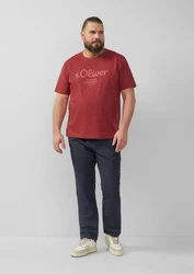 s.Oliver T-Shirt rot/hellrot
