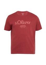 s.Oliver T-Shirt rot/hellrot