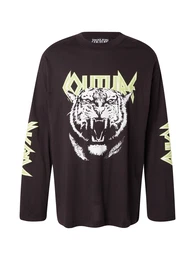 Shirt hellgrn / schwarz / wei