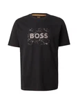 BOSS T-Shirt grau/schwarz