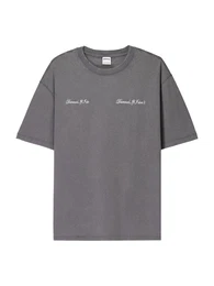 T-Shirt grau / dunkelgrau