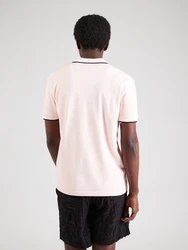 BOSS Poloshirt 'Paddy' pastellpink/schwarz