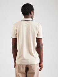 BOSS Poloshirt 'Paddy' beige/schwarz