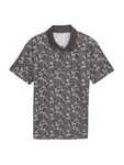 TOM TAILOR DENIM Poloshirt dunkelgrau/weiß