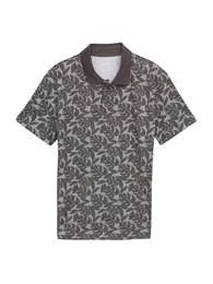 Poloshirt dunkelgrau / wei