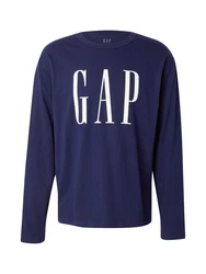 GAP Shirt marineblau / weiß