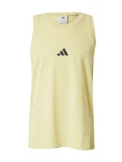 ADIDAS SPORTSWEAR Sporttop pastellgelb/schwarz