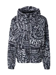Jacke schwarz / wei