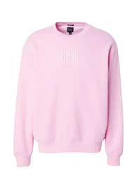 Sweatshirt rosa / wei