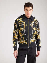 Versace Jeans Couture Sweatjacke gelb/schwarz/weiß