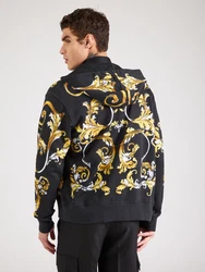 Versace Jeans Couture Sweatjacke gelb/schwarz/weiß